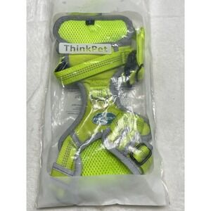 Thinkpet Nylong Dog Harness Vest Size Small Green‎ Reflective Brand New